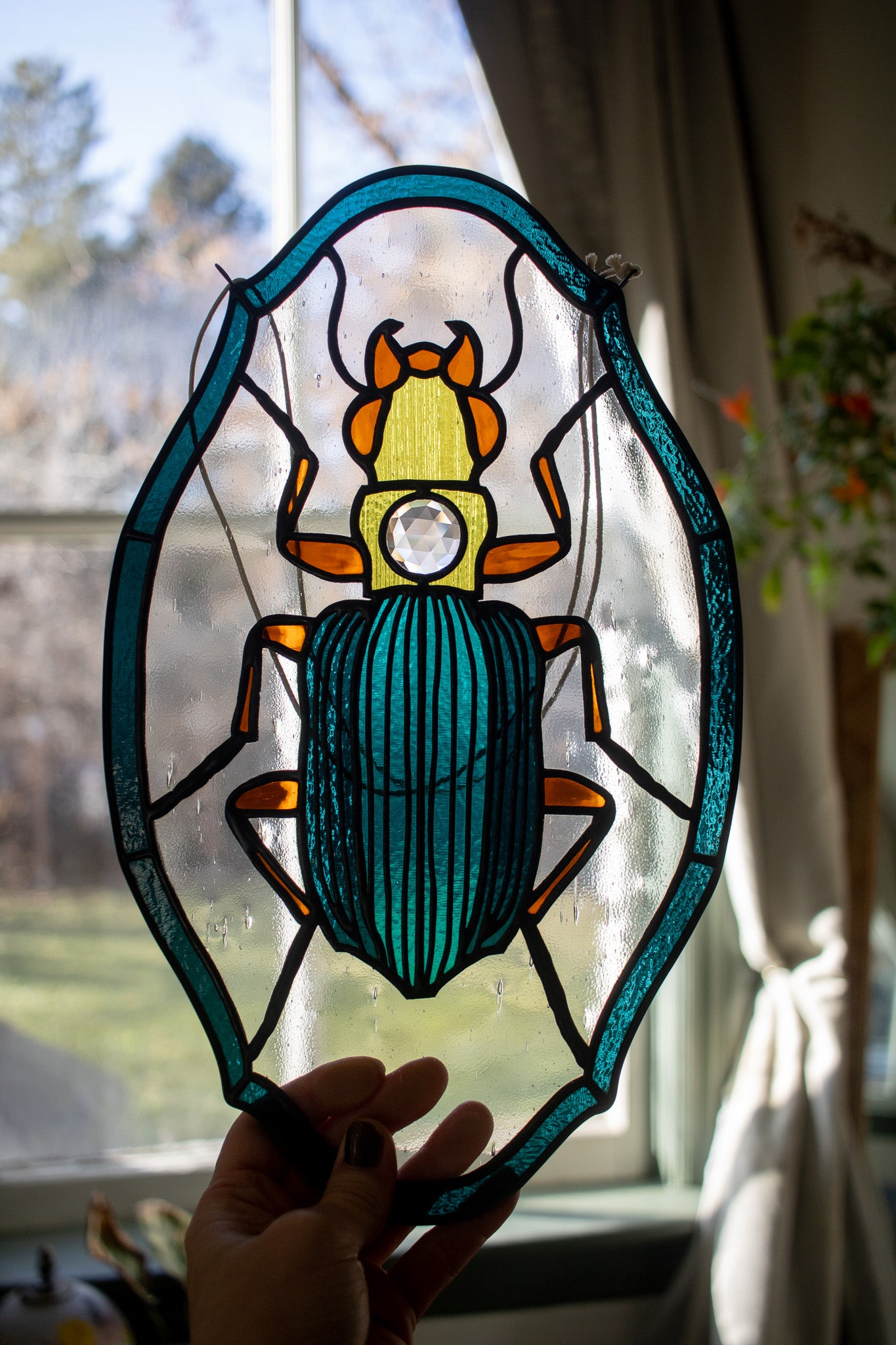 *Pre-Order* Bembidion Beetle Suncatcher