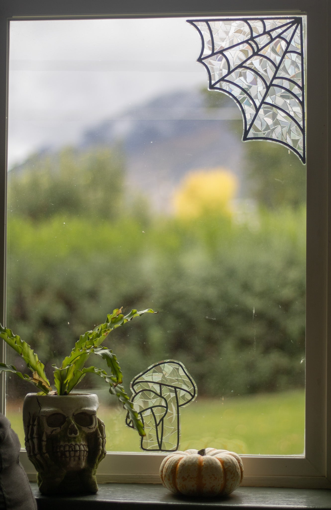 Mushroom Window Cling