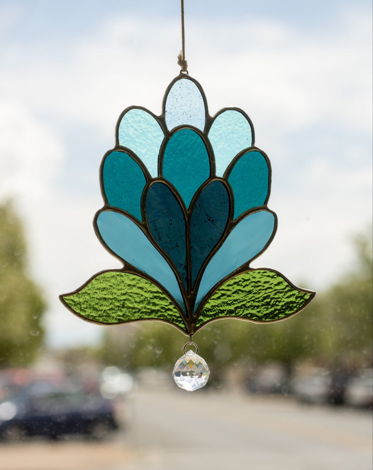 Bubble Flower Sun Catcher