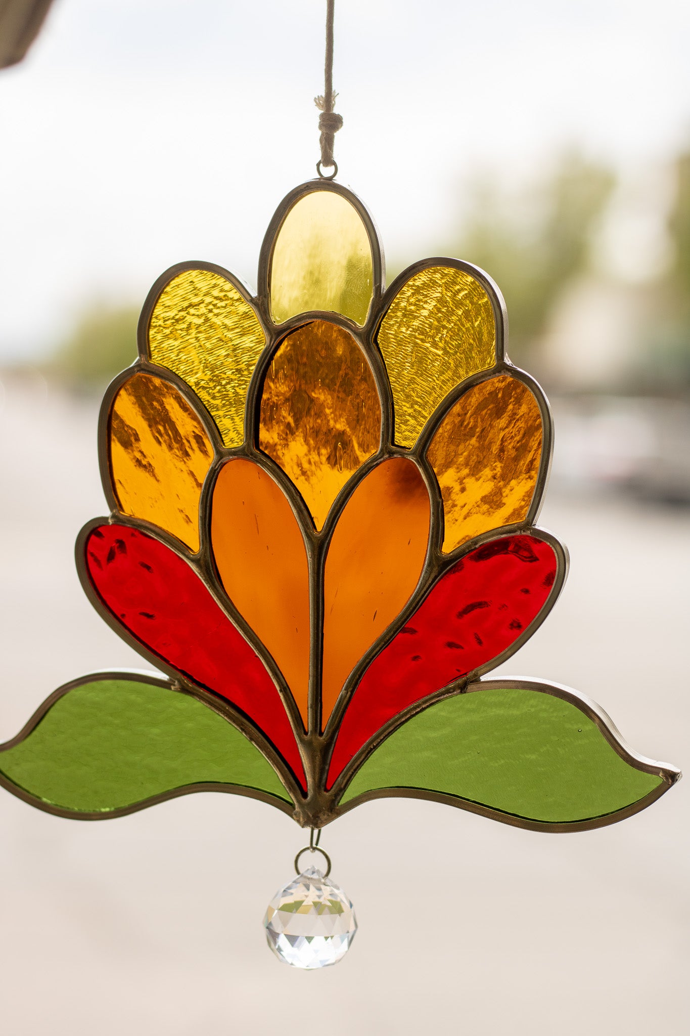 Bubble Flower Sun Catcher