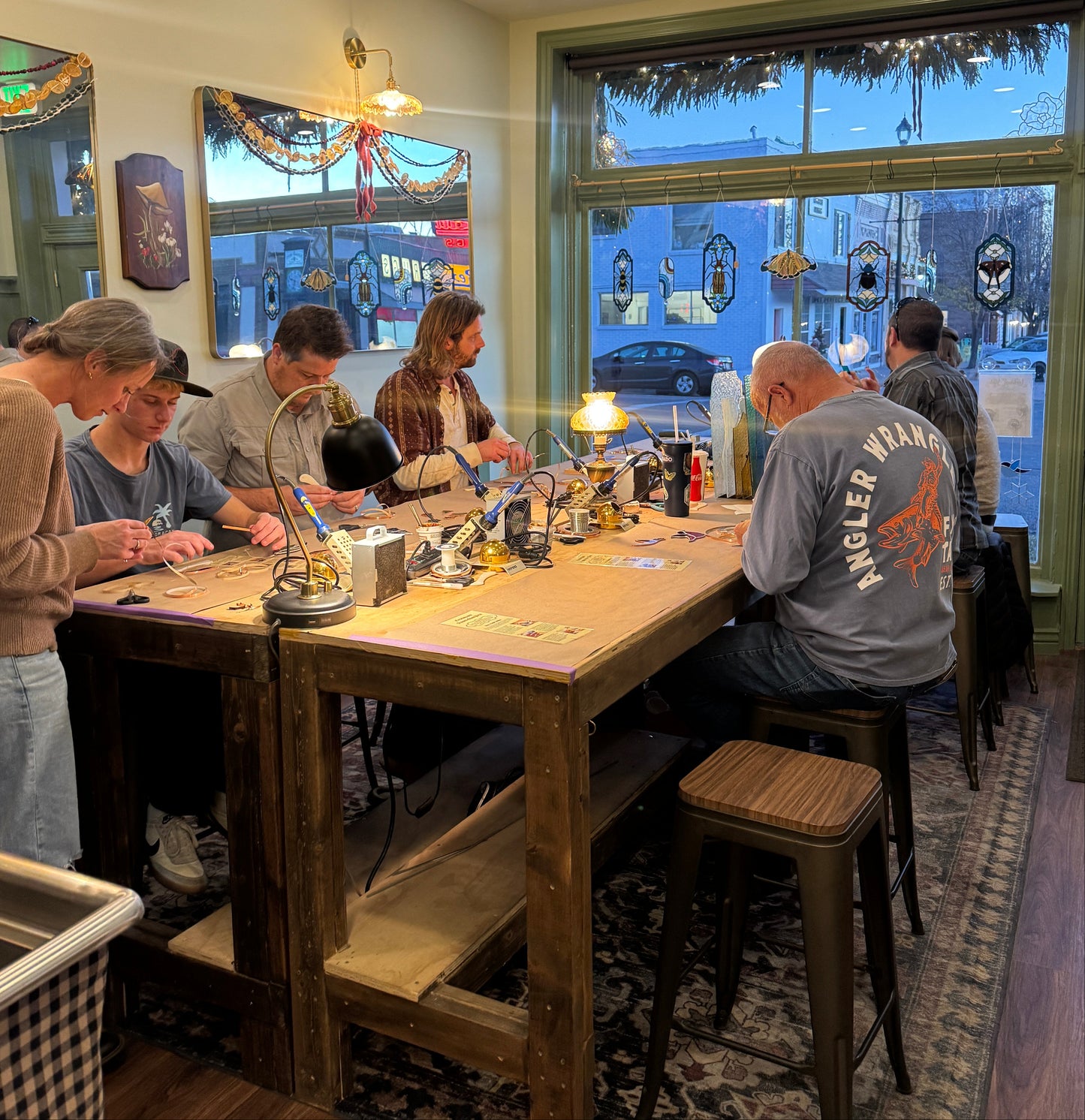 1-Day Beginner Stained Glass Class