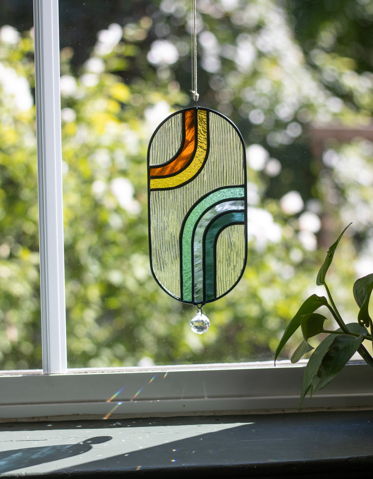 Pattern - Retro Rainbow Drop