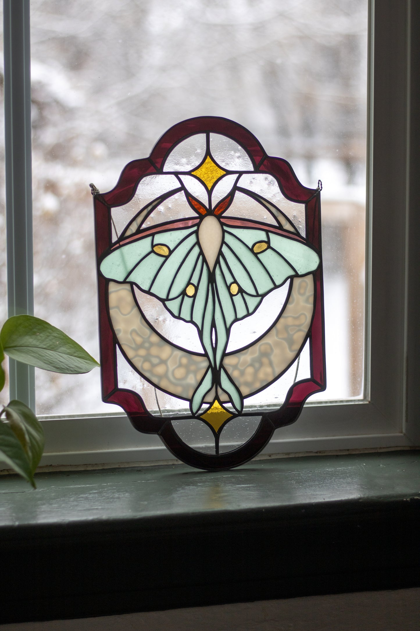 *Pre-Order* Luna Moth Panel