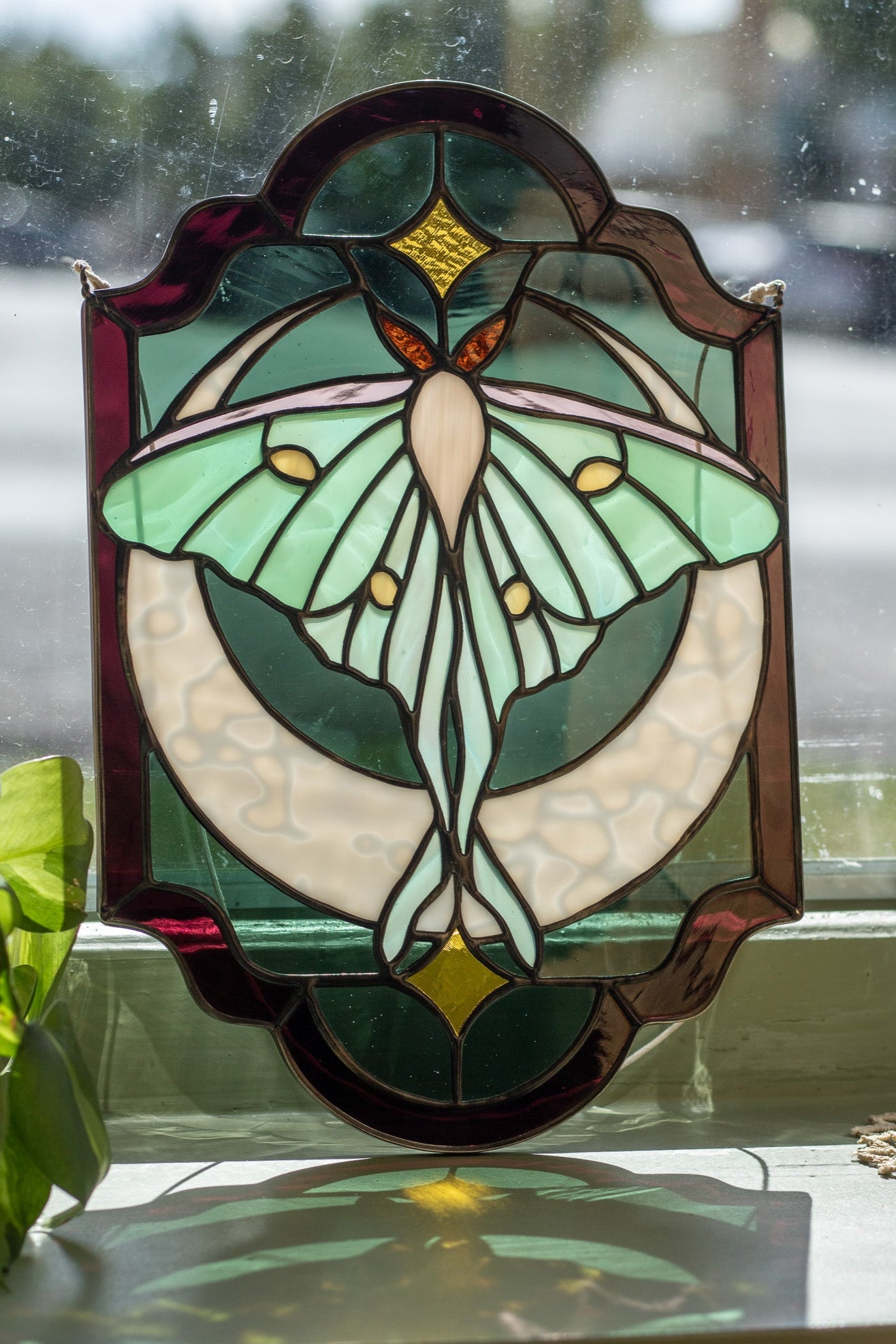 Luna Moth Panel
