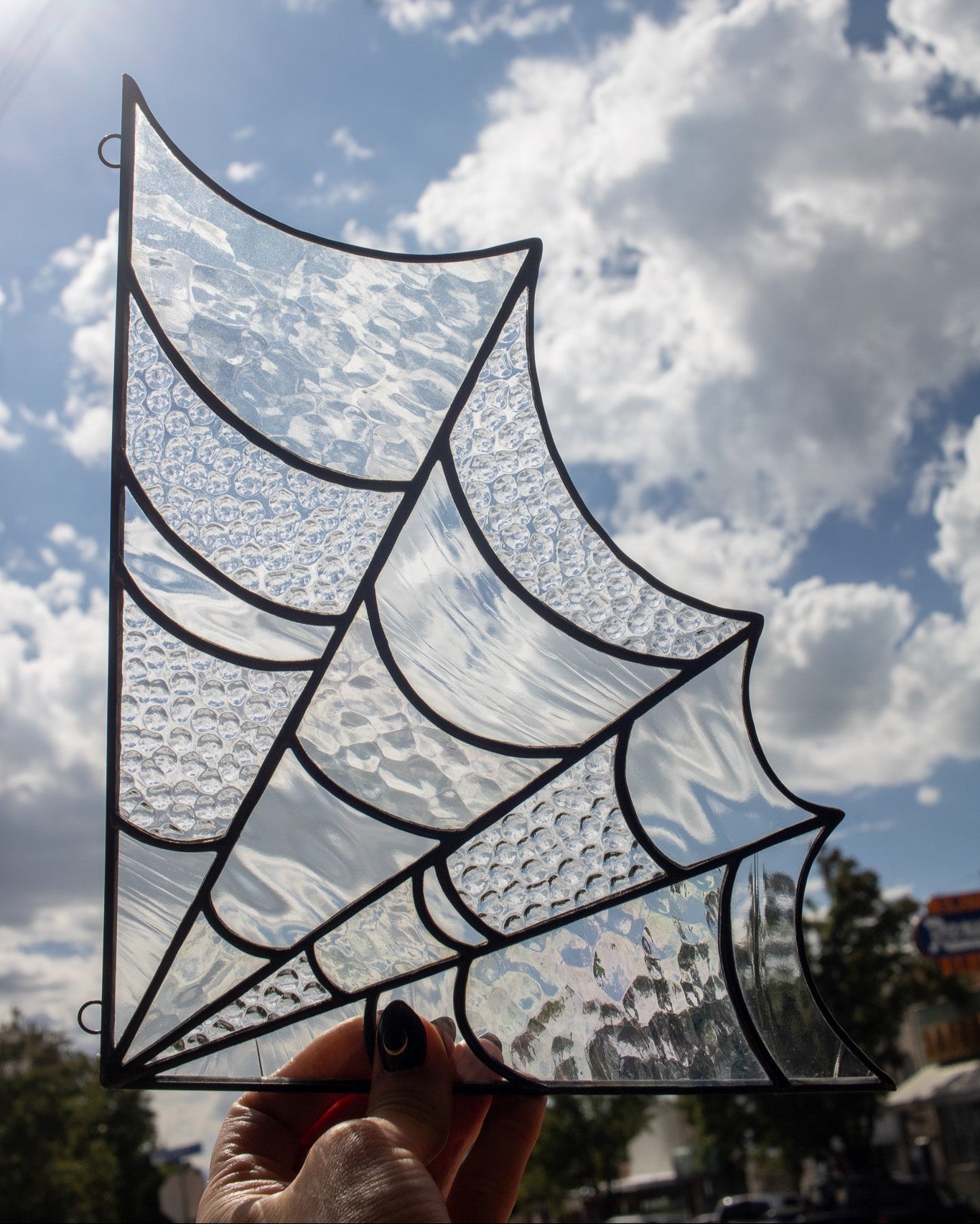 Corner Hanging Spider Web Suncatcher