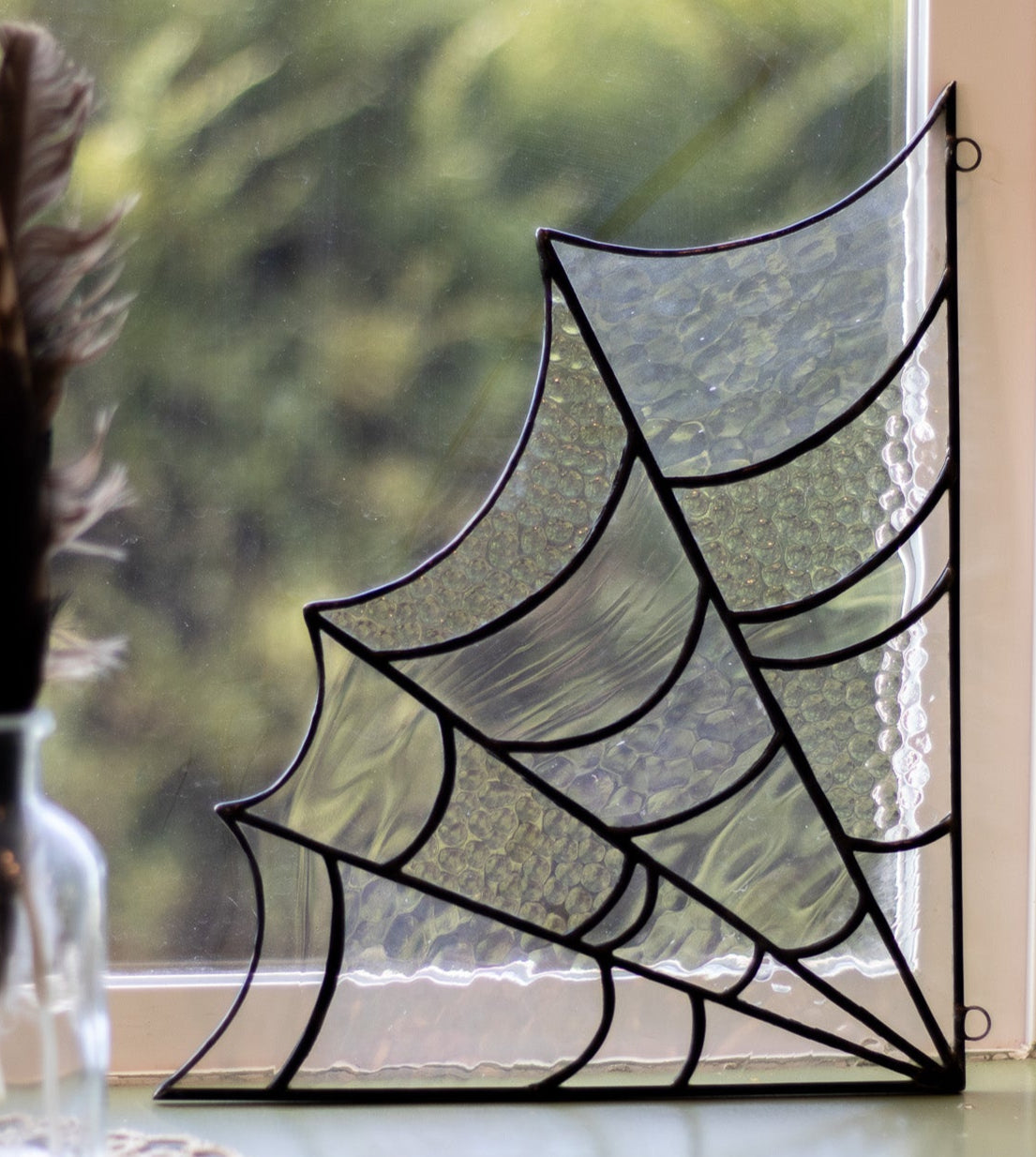 Corner Hanging Spider Web Suncatcher