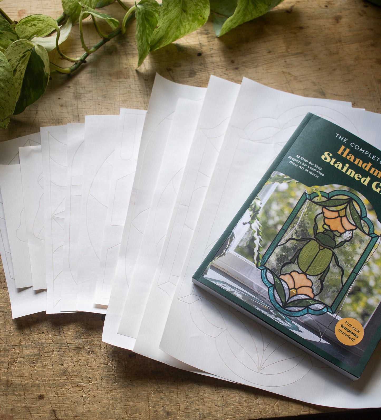 Book Patterns Bundle - All 12 patterns from the book cut out on sticker paper