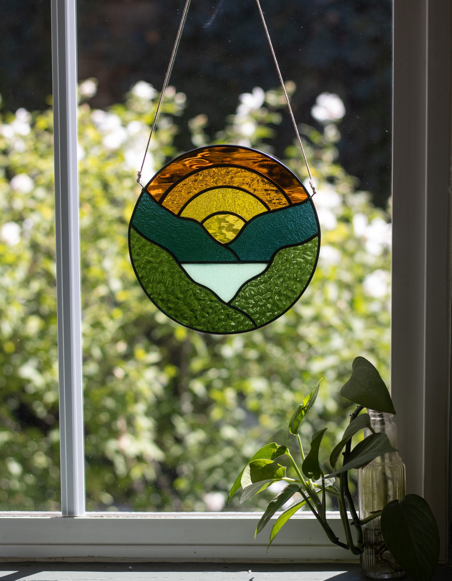 Round Landscape Suncatcher
