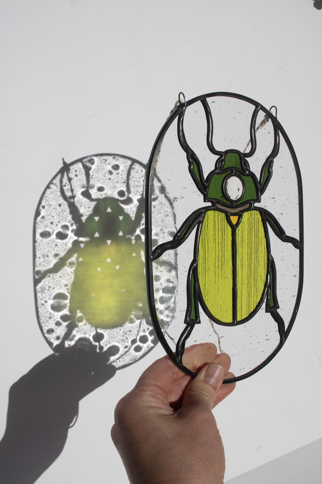 *Discounted* Scarab Beetle Suncatcher