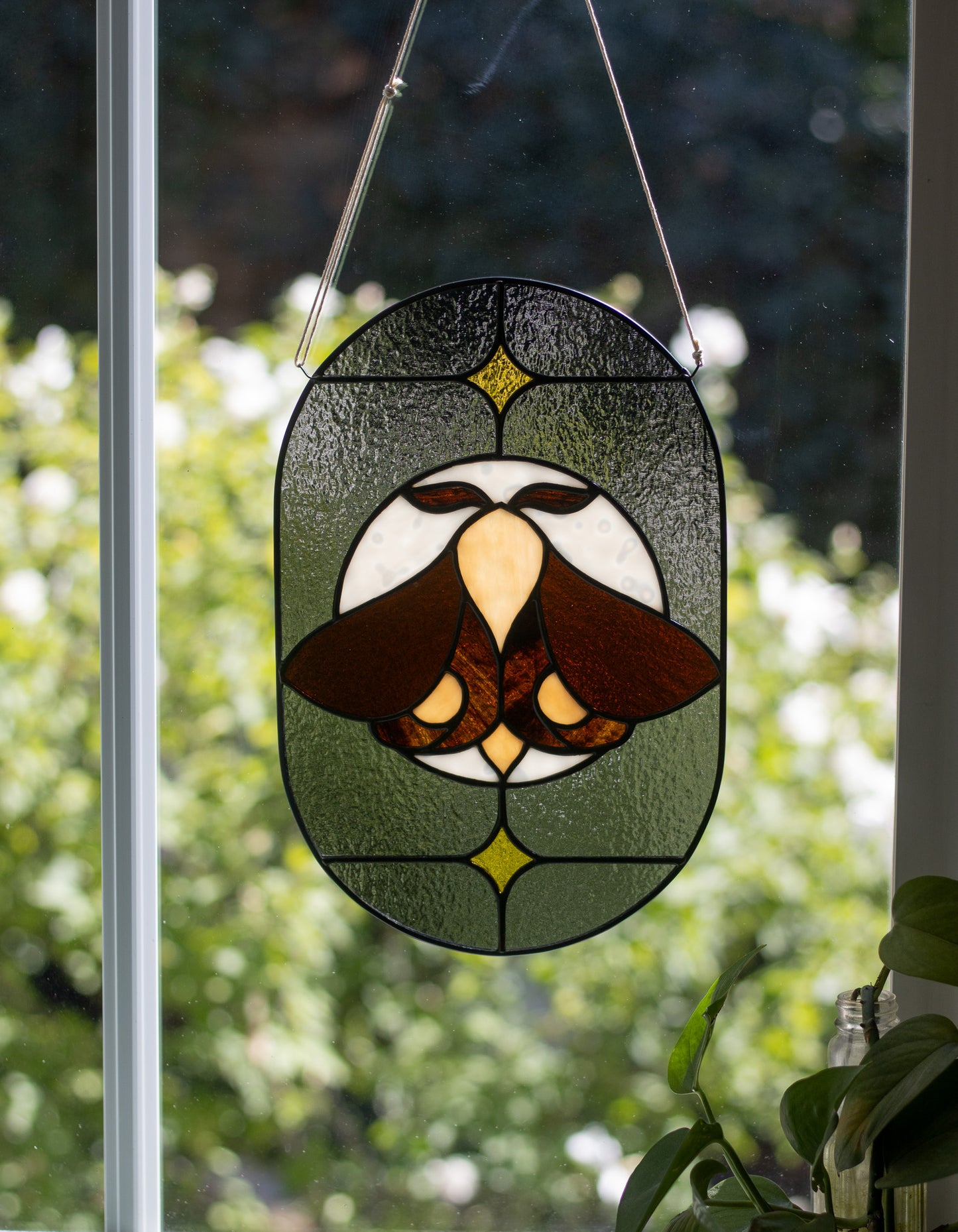 Moon Moth Suncatcher