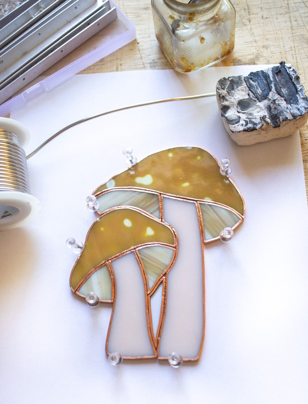 Pattern - Mushroom Plant Stake