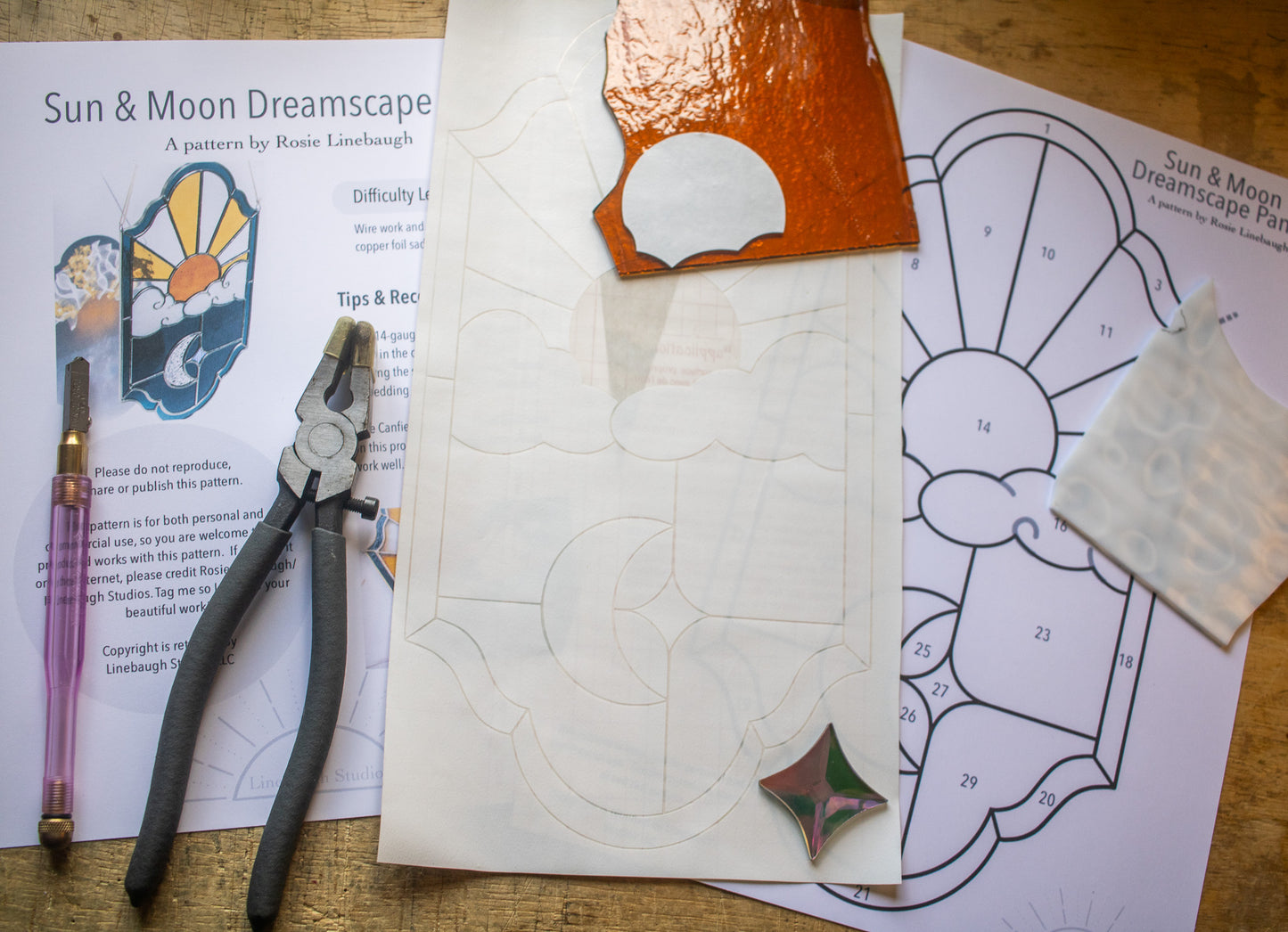 Pattern - Sun & Moon Dreamscape Panel