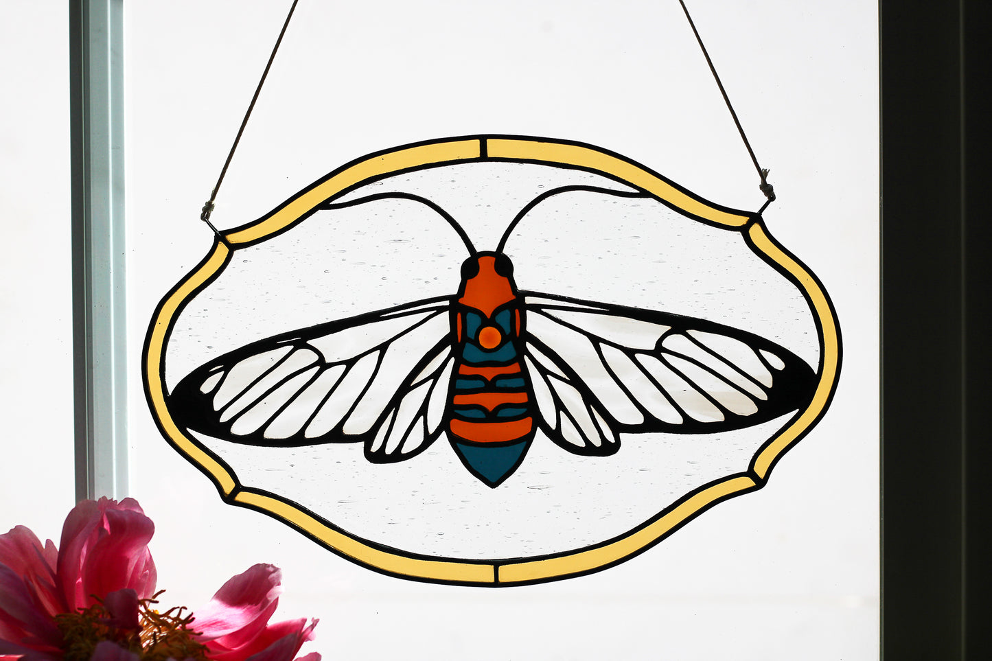 Wasp Moth Suncatcher