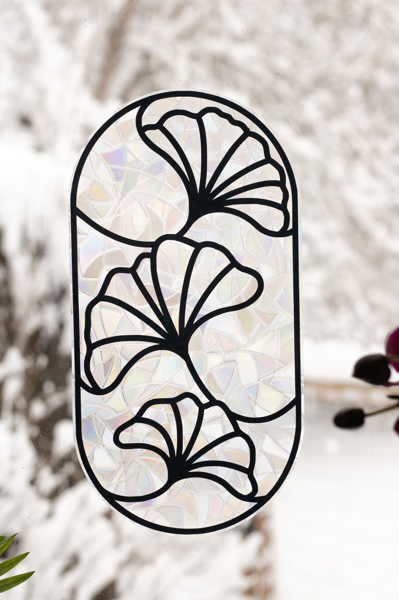 Gingko Window Cling