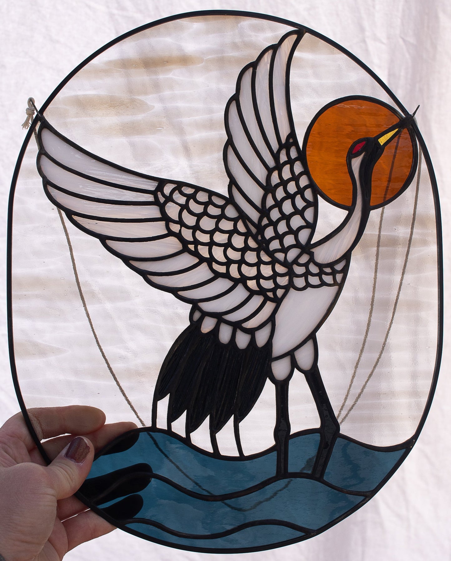 Crane Suncatcher