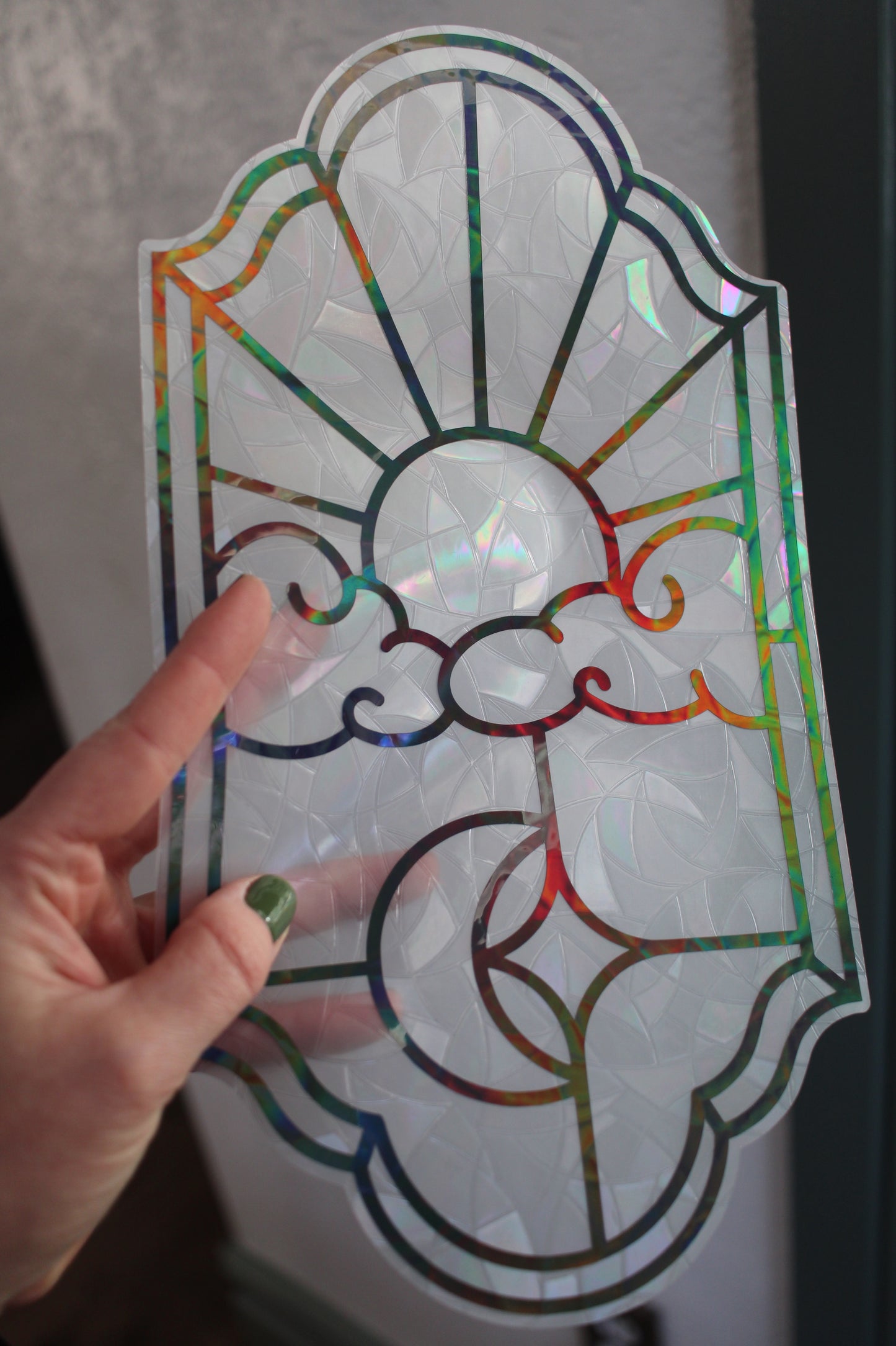 Sun Moon Window Cling