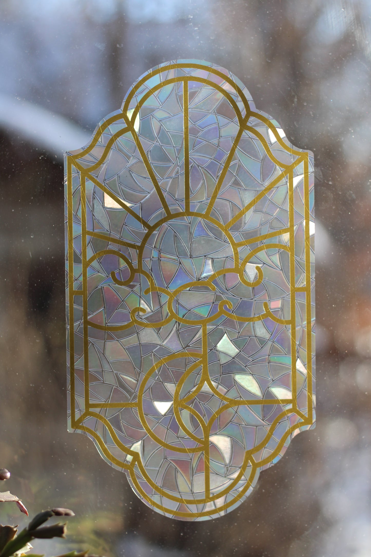 Sun Moon Window Cling