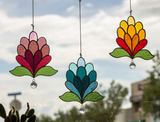 Bubble Flower Sun Catcher