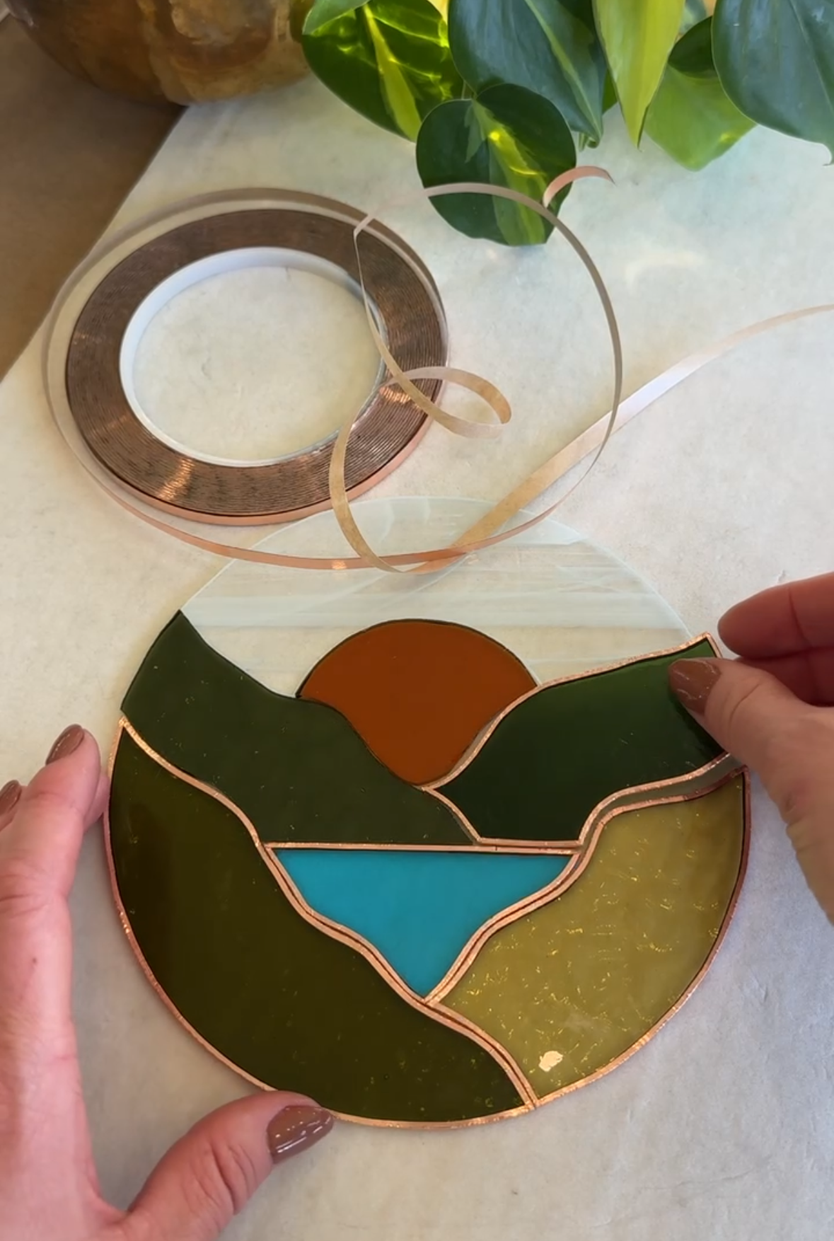 1-Day Beginner Stained Glass Class