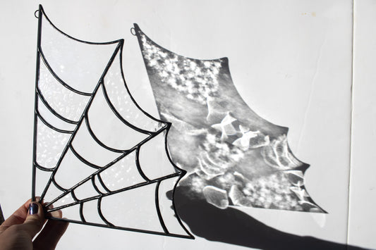 Corner Hanging Spider Web Suncatcher