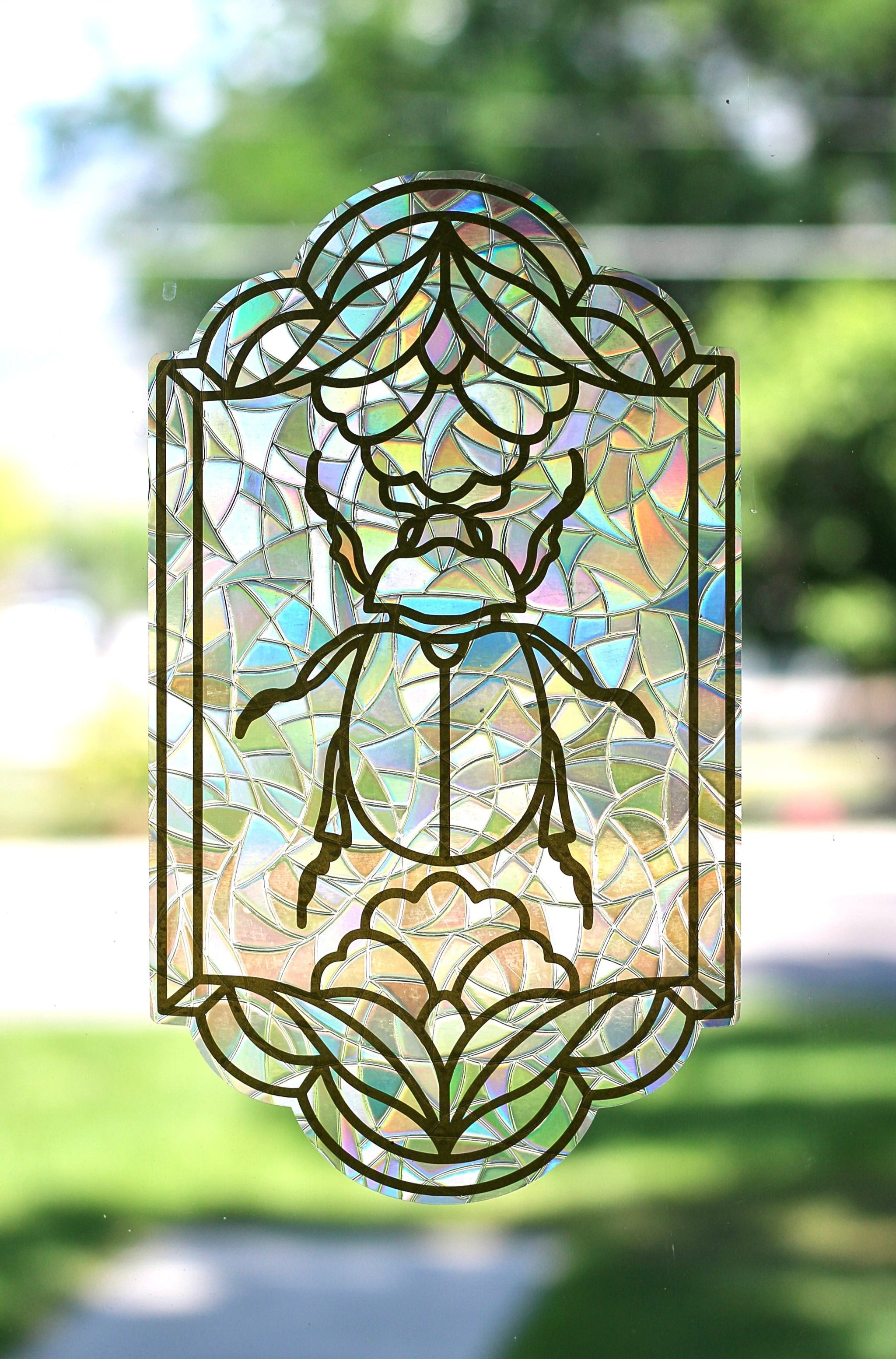 Scarab Beetle Window Cling – Linebaugh Studios