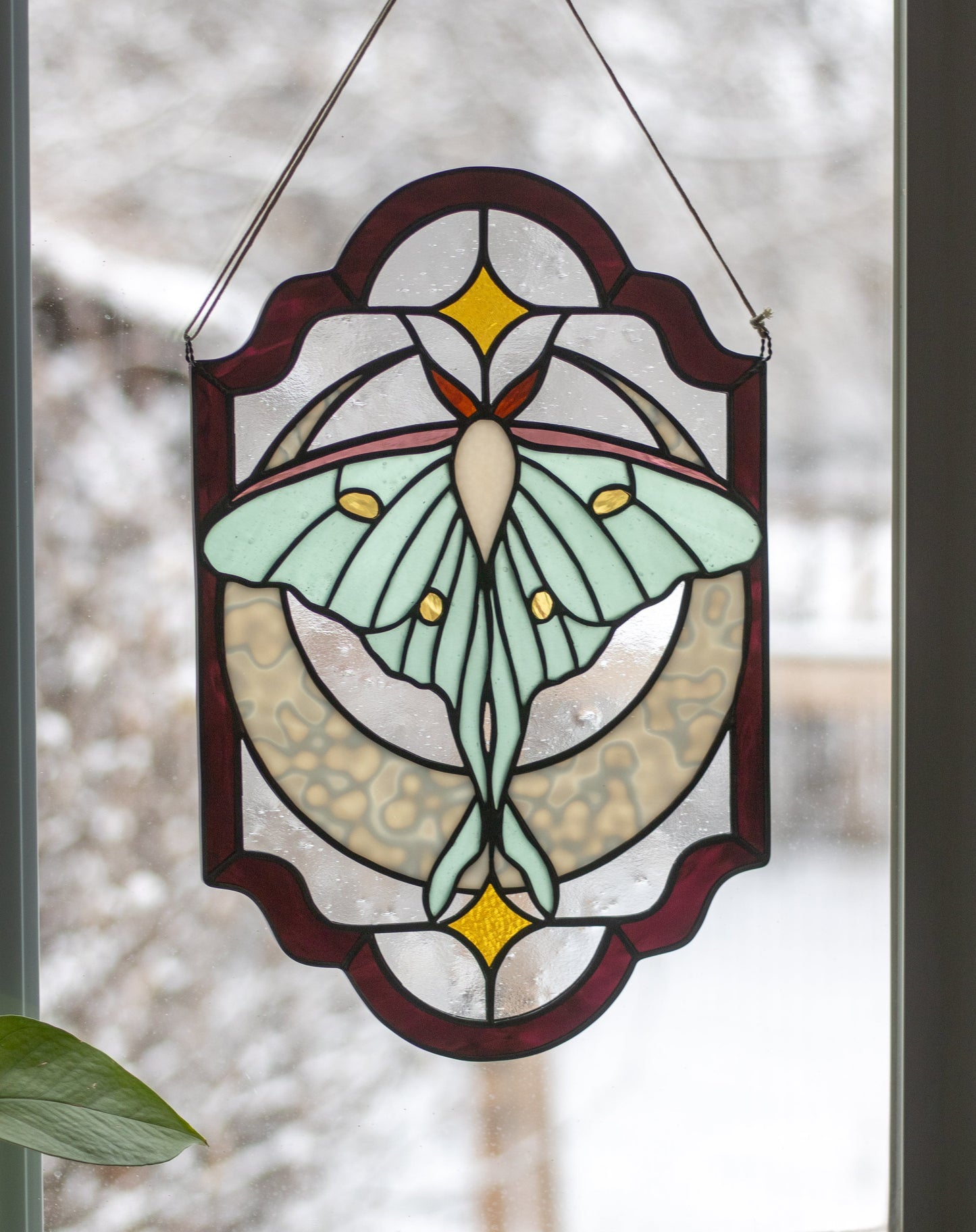 Pattern - Luna Moth Panel