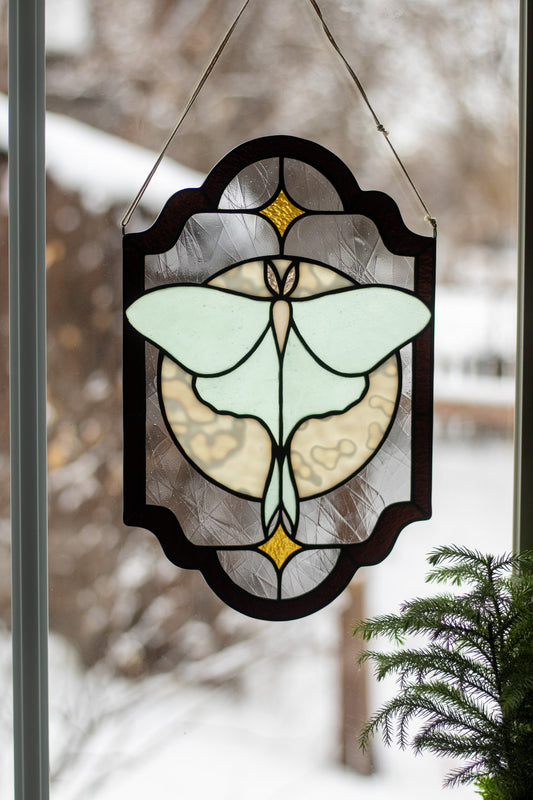 Luna Moth Panel