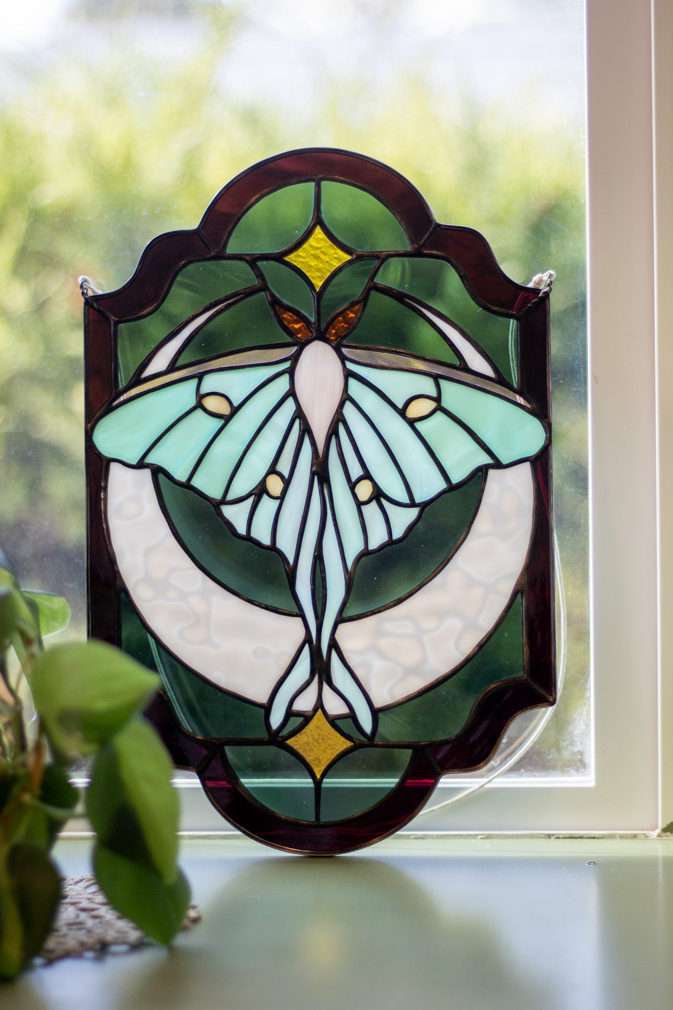 Luna Moth Panel