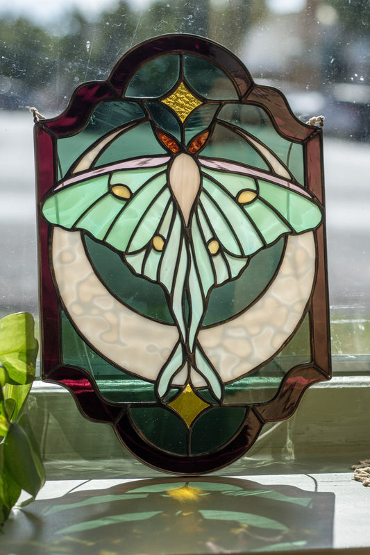Luna Moth Panel