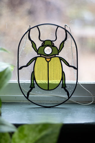 Scarab Beetle Suncatcher