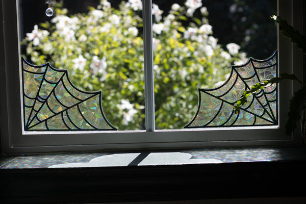 Spider Web Window Cling