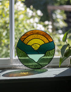 Round Landscape Suncatcher