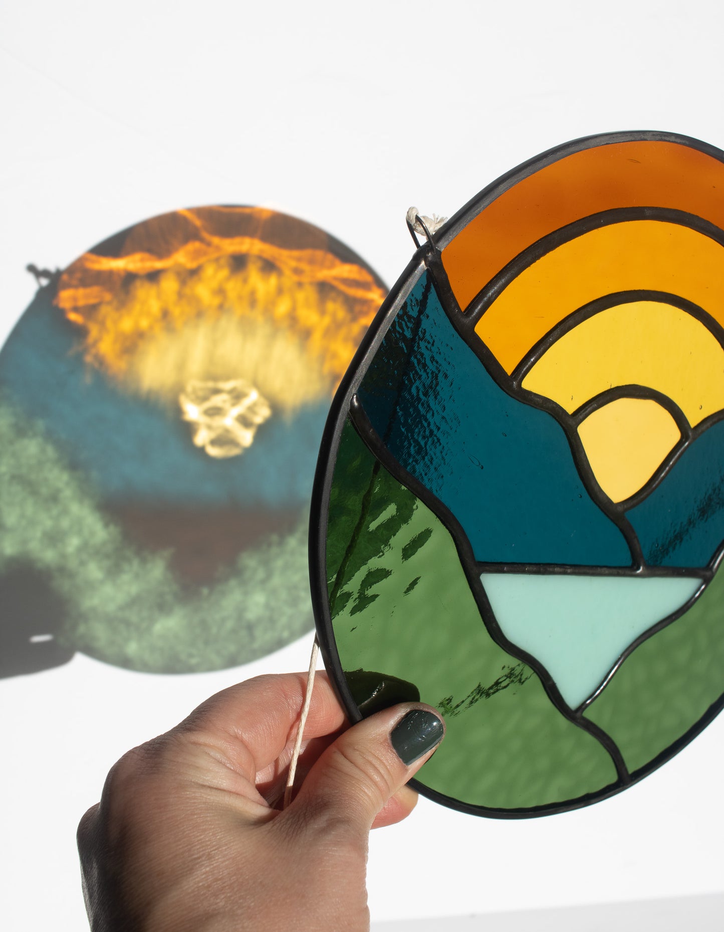 Round Landscape Suncatcher