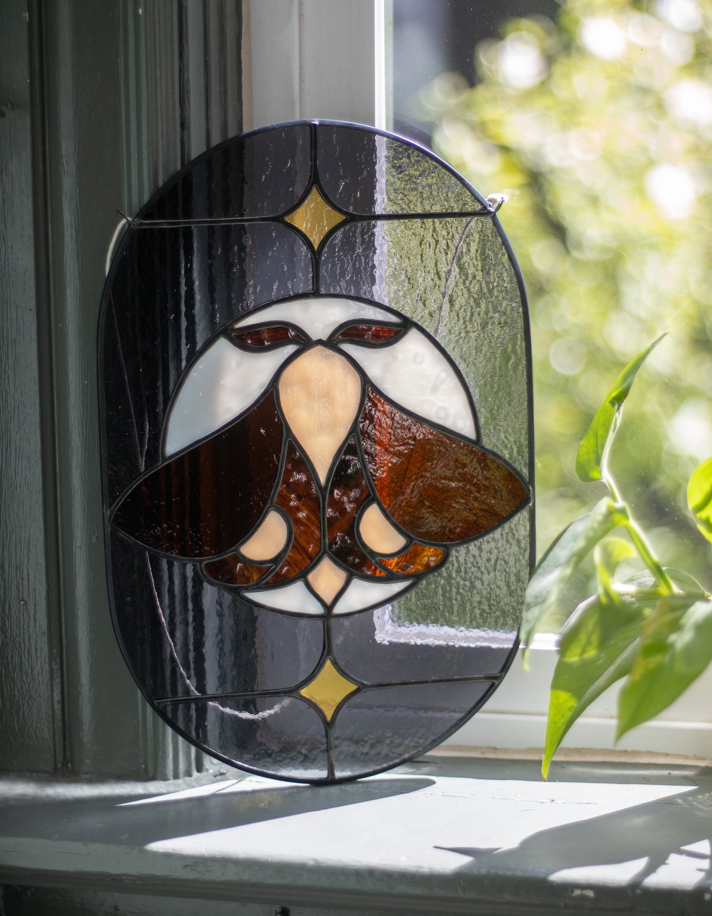 Moon Moth Suncatcher