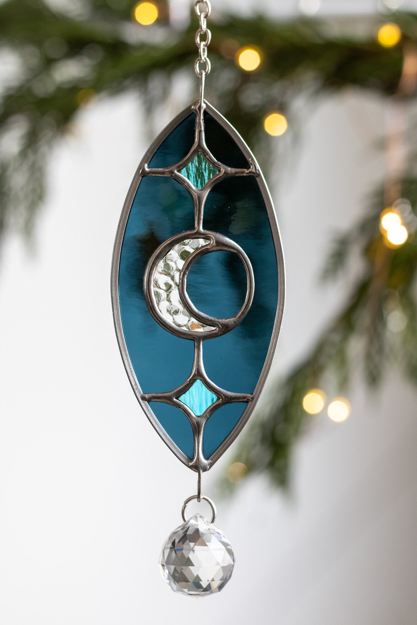 Moon and Star Ornament