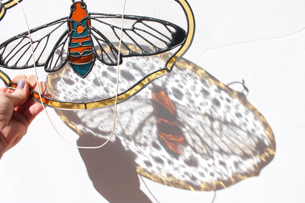 Wasp Moth Suncatcher