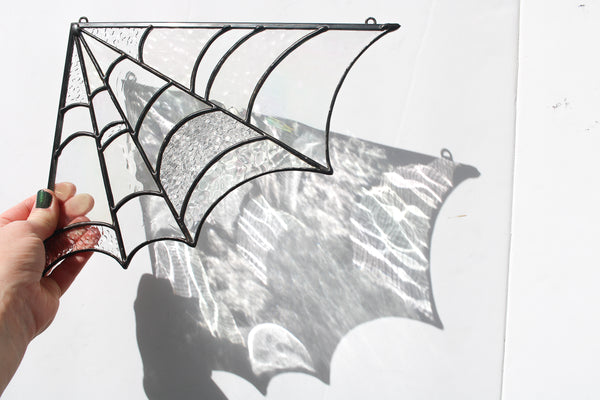 Corner Hanging Spider Web Suncatcher