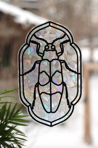 Jewel Beetle Window Cling