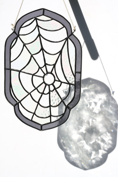 Dew Drop Spider Web Suncatcher *Discounted*