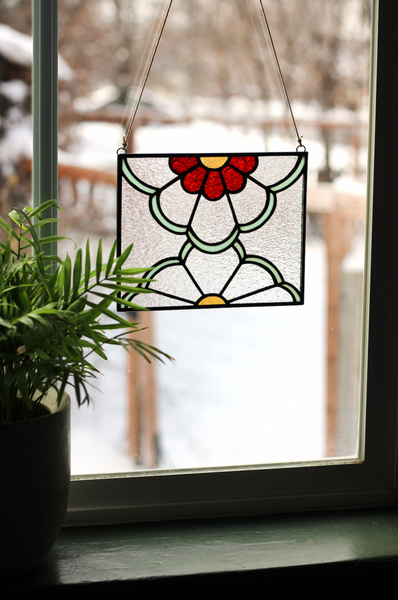Red Love Letter Suncatcher